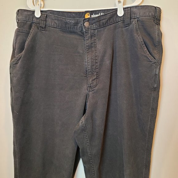 Carhartt Relaxed Fit Jeans Black Denim Pant - Picture 2 of 15